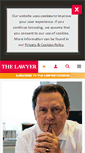 Mobile Screenshot of l2b.thelawyer.com